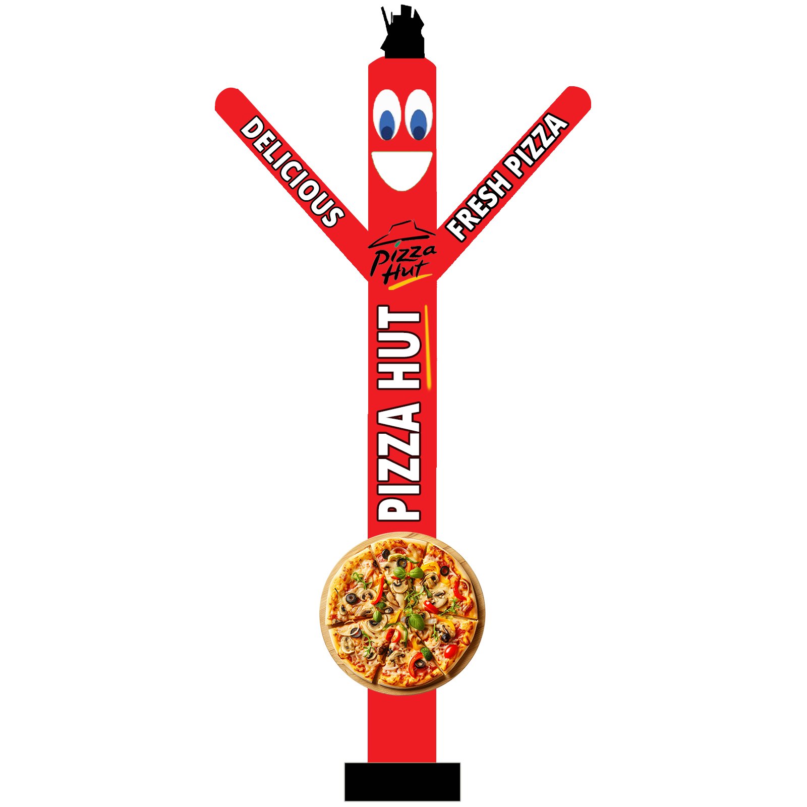 20ft Pizza Hut Inflatable Tube Man