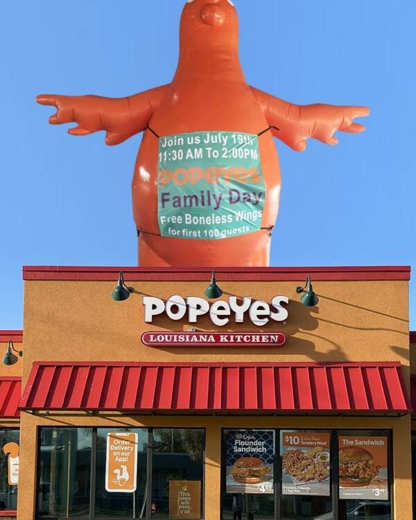 Bigger Chicken, Bigger Crowds — Blow Up Your Brand with a 22ft Balloon!
