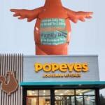 22ft Popeyes Chicken Balloon - Family Day Event