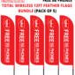 Single-Layer-12ft-Total-Wireless-Red-Pack-of-5