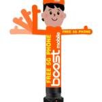 10ft Boost Mobile FREE 5G Phone Waving Man