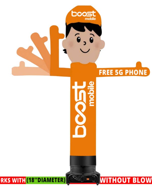 10ft Boost Mobile Inflatable One-Arm Waving Man