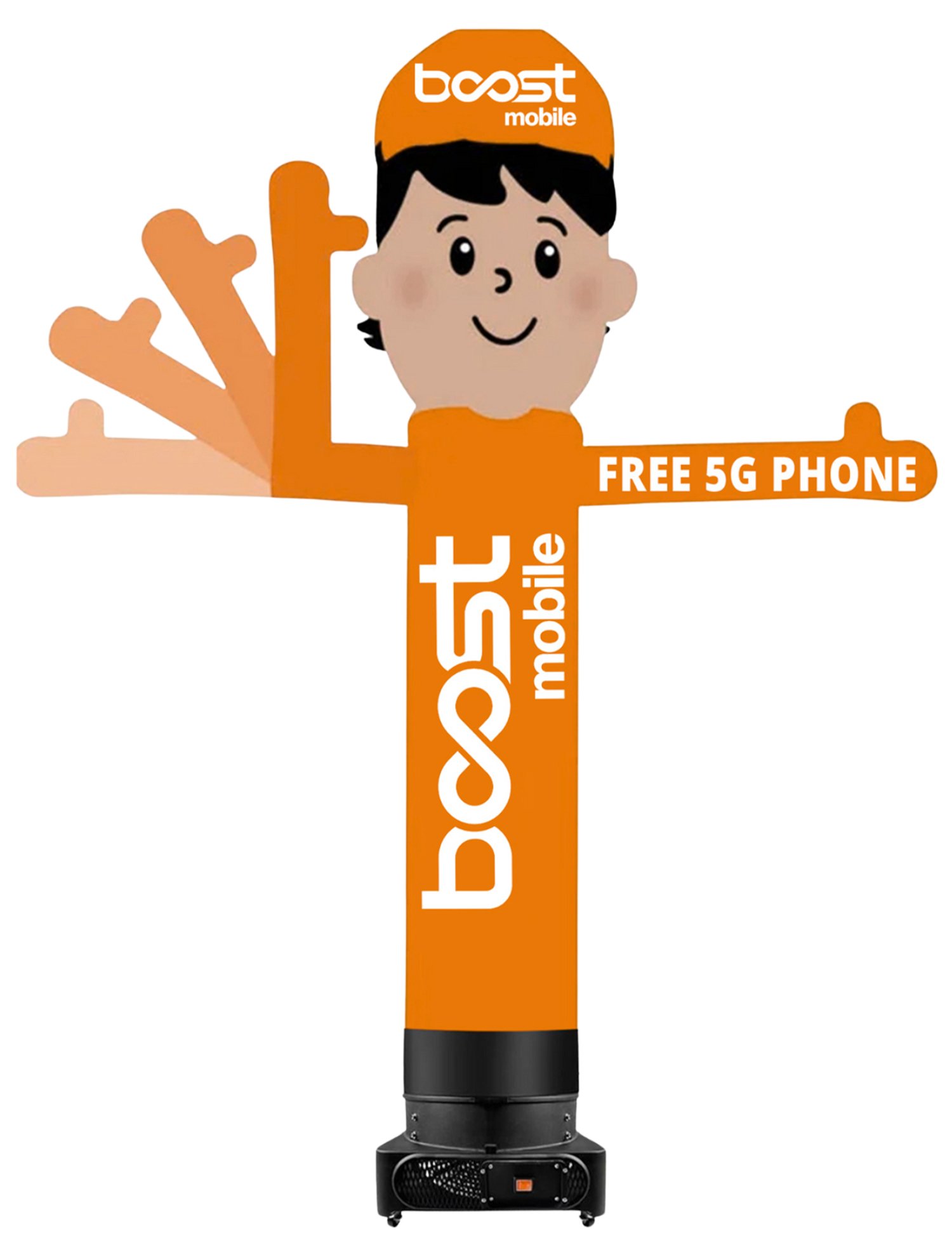 10ft-Boost-Mobile-Waving-Men-White-White