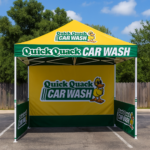 10x10 Quick Quack Car Wash Canopy Tent