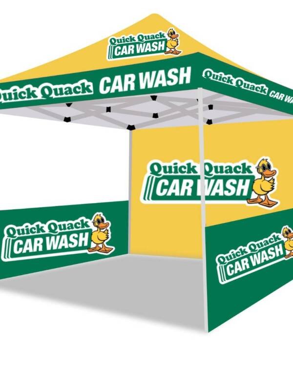 10x10 Quick Quack Car Wash Canopy Tent