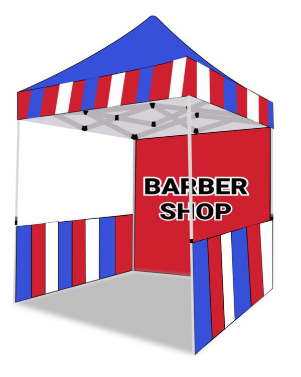 5x5-Barber-Shop-Tent-Red,-White-and-Blue