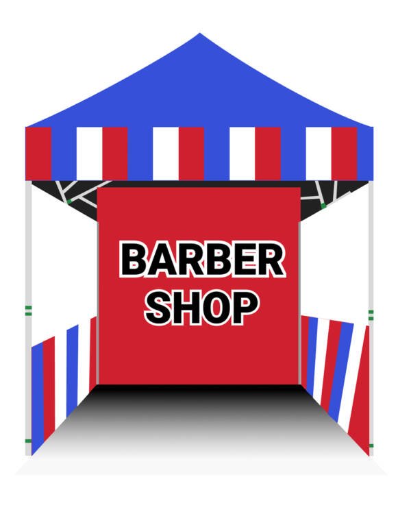 5x5-Barber-Shop-Tent-Red,-White-and-Blue