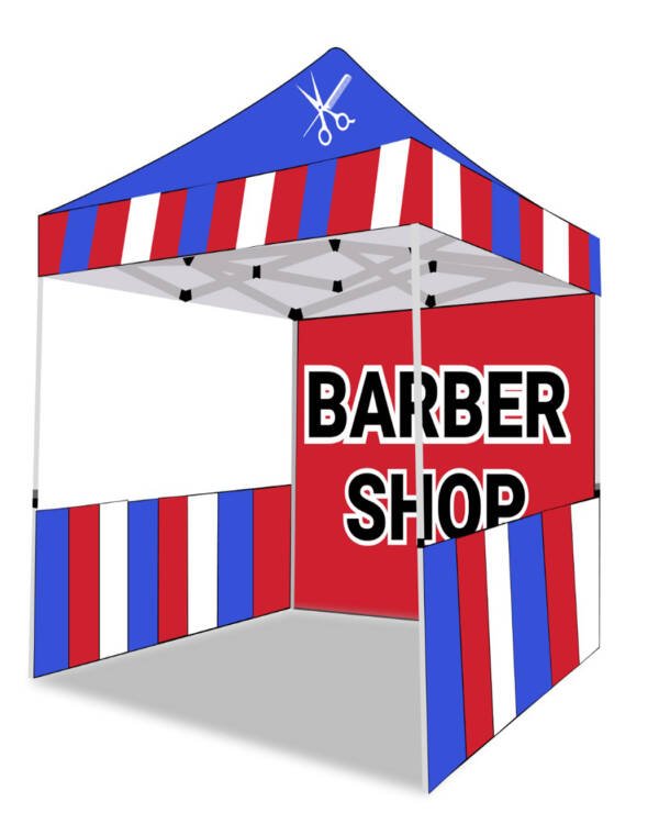 5x5-Barber-Shop-Tent-Red,-White-and-Blue