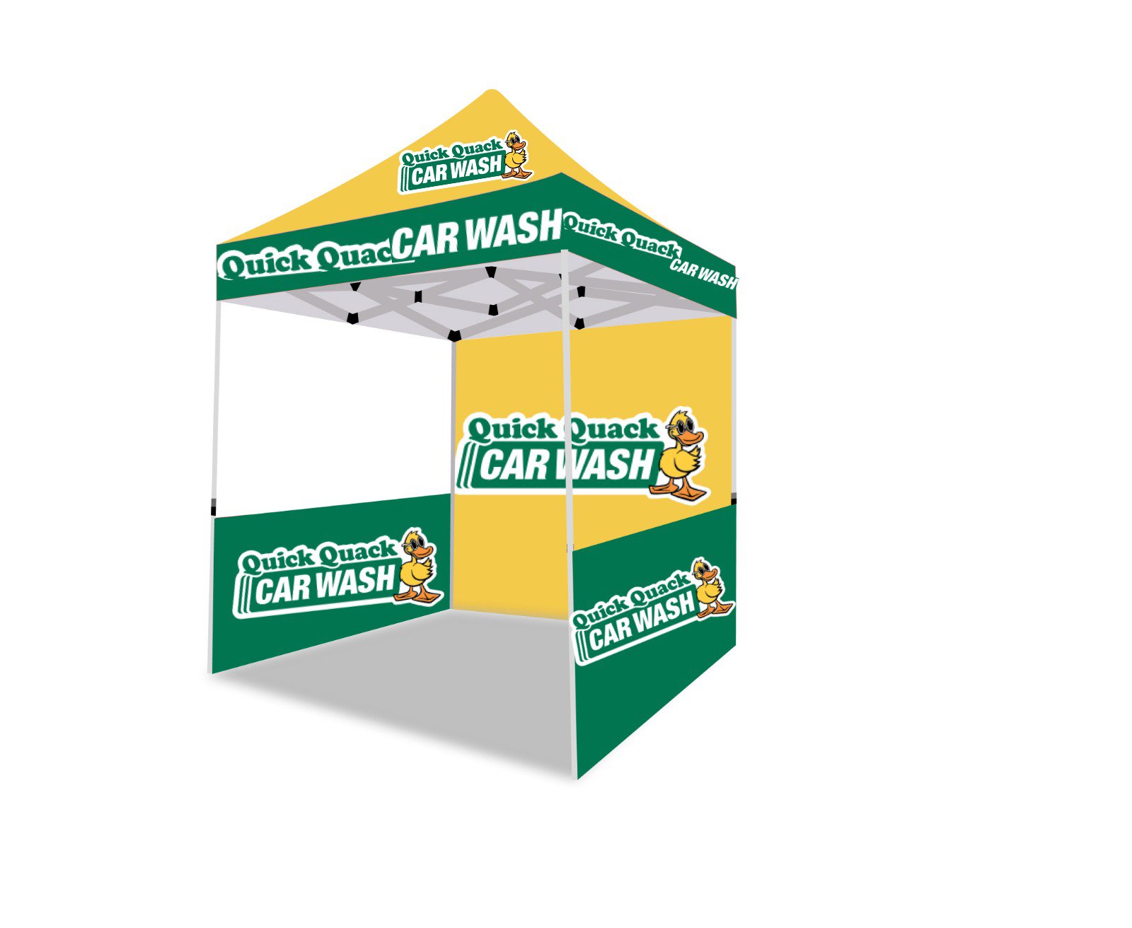 5×5 Quick Quack Tent 3