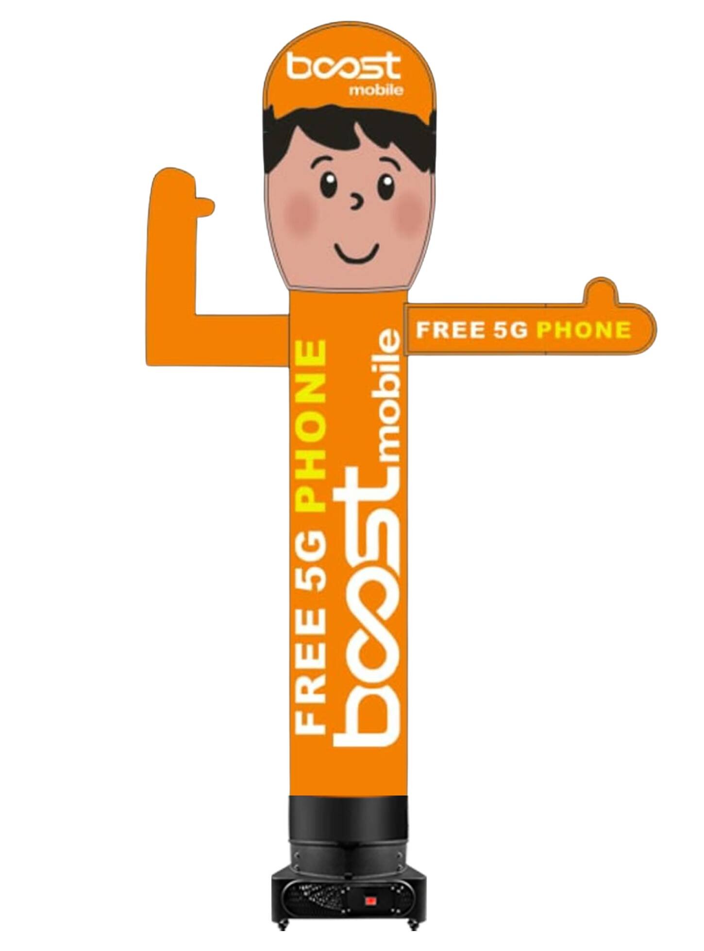 10ft Boost Mobile FREE 5G Phone Waving Man