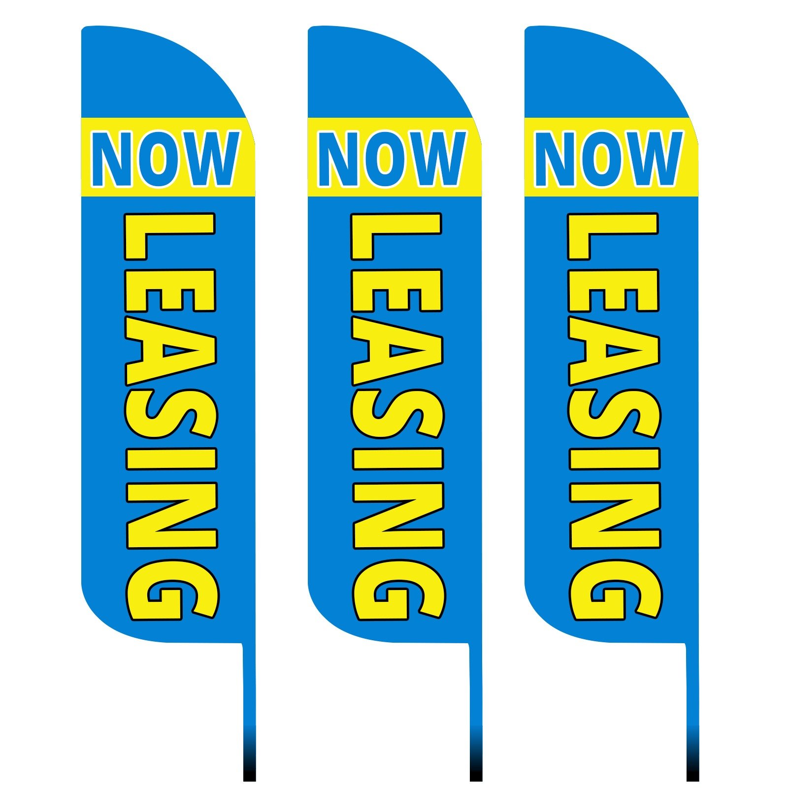 12ft Now Leasing Flag 01