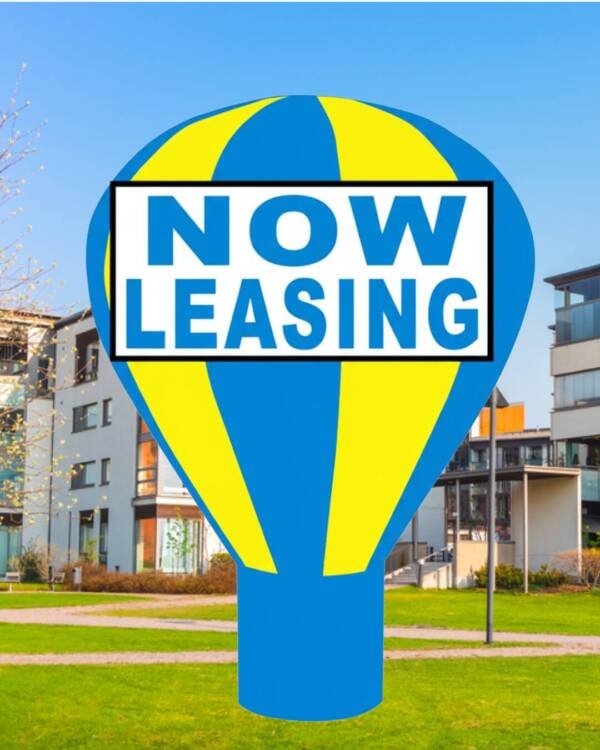 22FT Now Leasing Giant Rooftop Advertising Inflatable Balloon (Buy or Rent) - Image 4