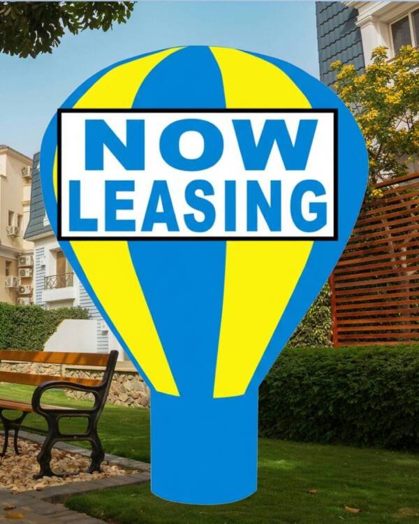 22FT Now Leasing Giant Rooftop Advertising Inflatable Balloon (Buy or Rent) - Image 2
