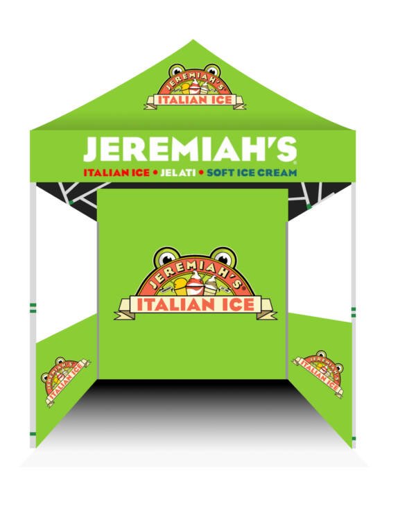 5x5 Jeremiahs Italian Ice Custom Tent
