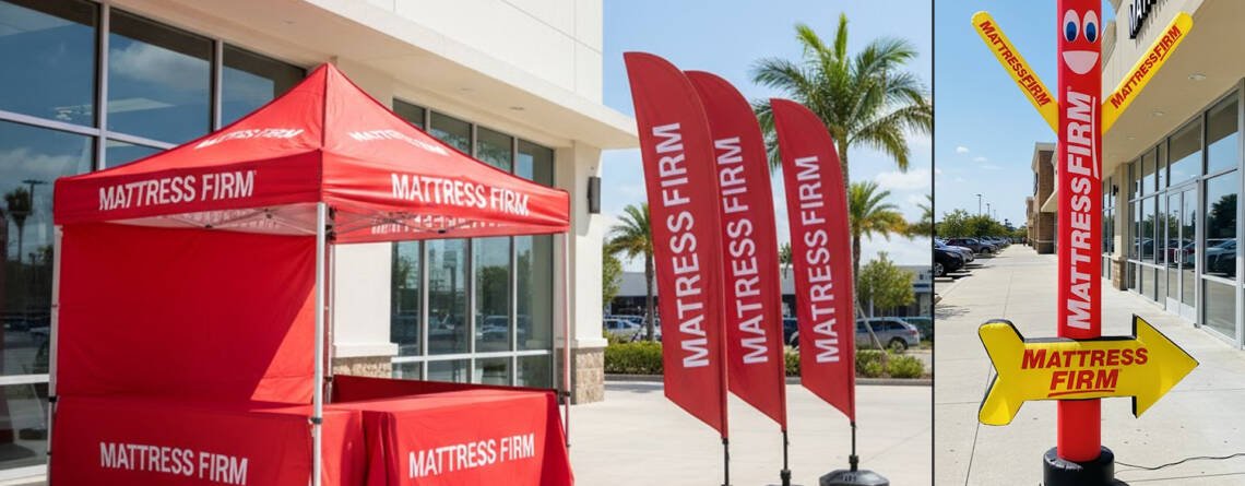 mattress-firm-outdoor-displays-hot-states Texas, Florida, Arizona