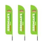 12ft Jeremiah’s Italian Ice Feather Flags
