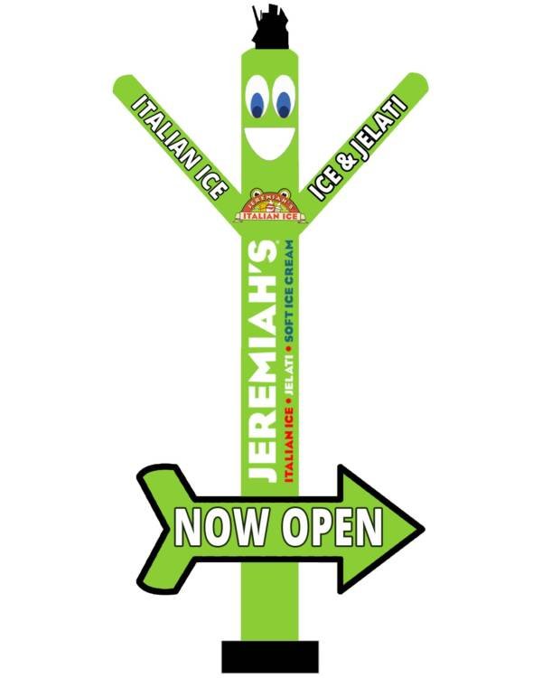 10ft Jeremiah’s Italian Ice Air Dancer with Arrow