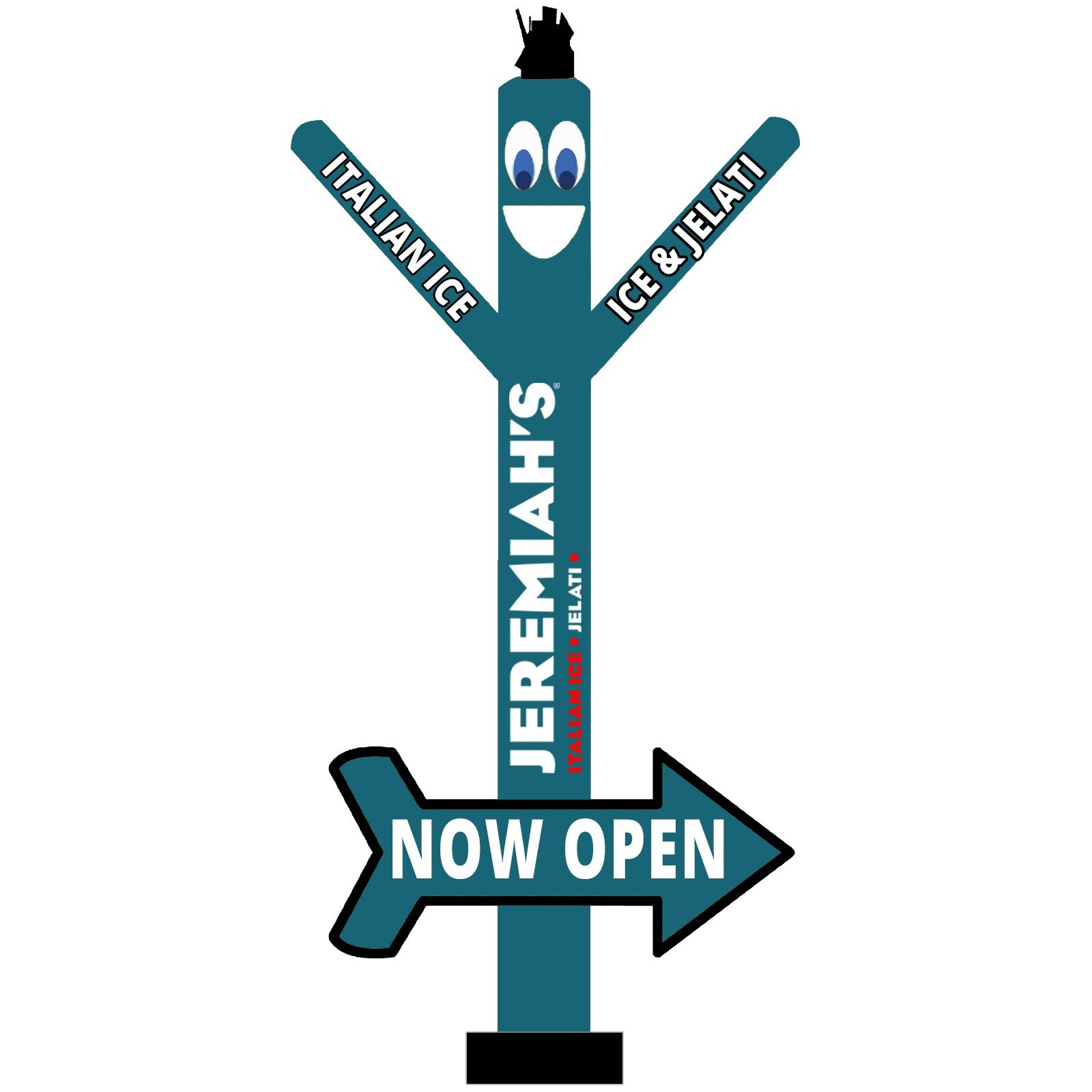 20ft Jeremiah’s Italian Ice Air Dancer with Arrow