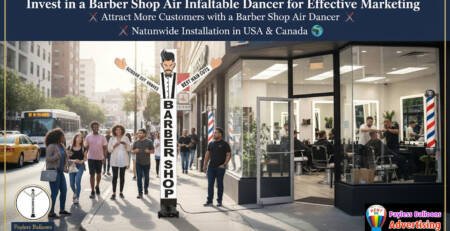 Invest in a Custom Barber Shop Air Dancer – USA & Canada