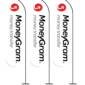 12FT MoneyGram Feather Flags Pack of 3