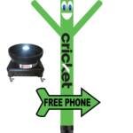 Cricket Wireless Air Dancer with LED Blower