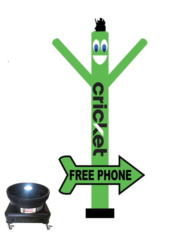 Cricket Wireless Air Dancer with LED Blower