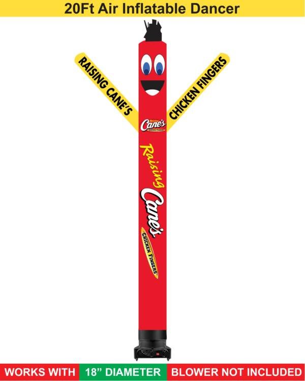 20FT Raising Cane’s Air Dancer