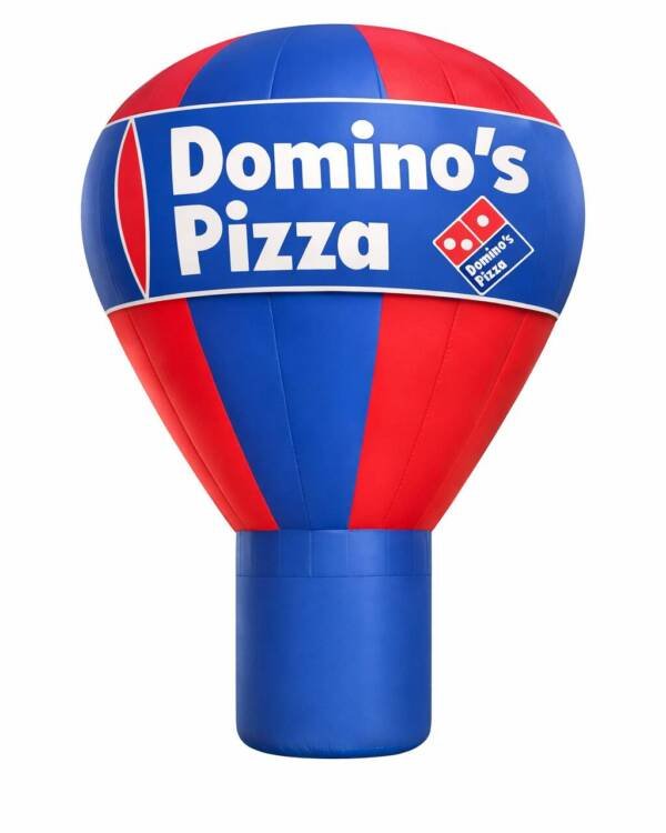 22ft Domino’s Pizza rooftop balloon