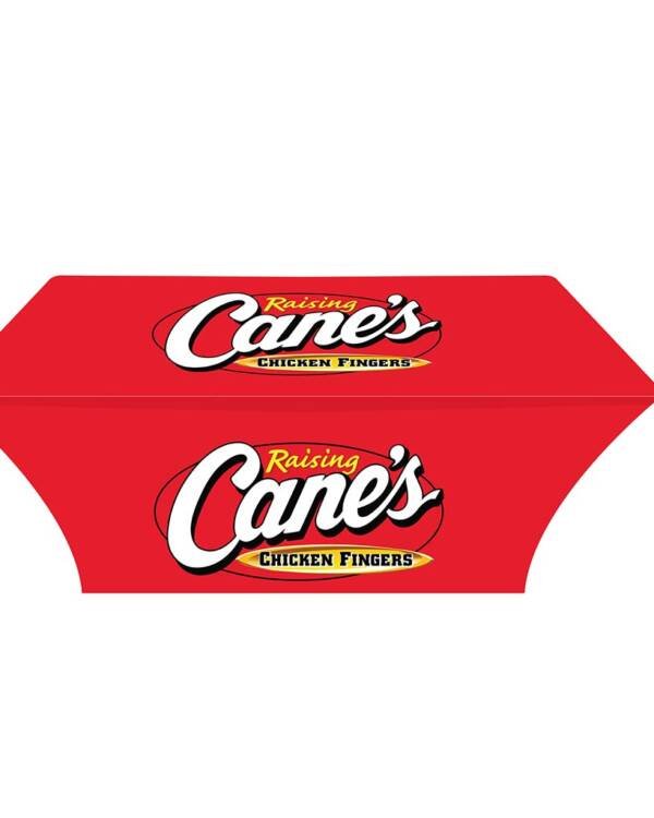 6FT Raising Cane’s stretch table cover