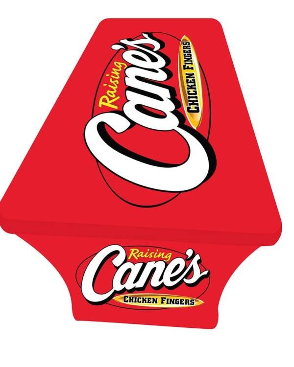 6FT Raising Cane’s stretch table cover