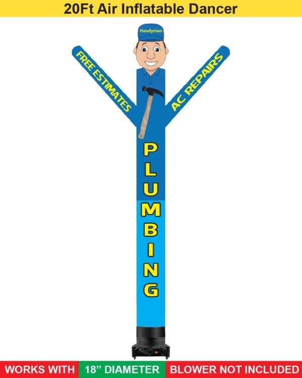 20FT Handyman Plumbing Air Dancer