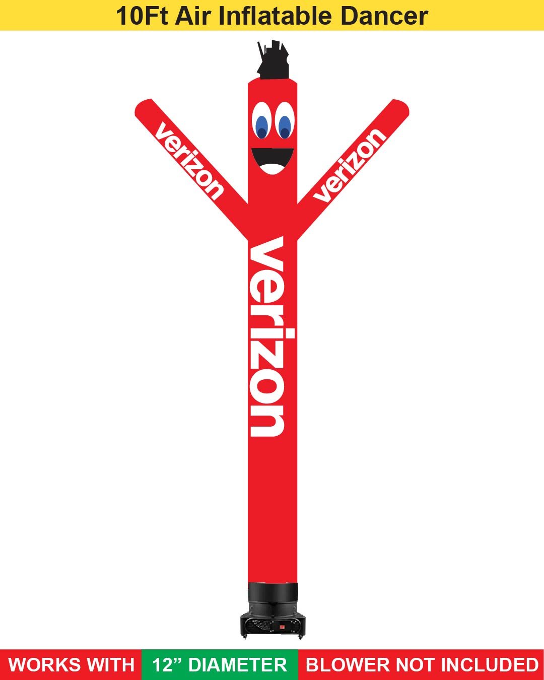 10FT Verizon Air Dancer Inflatable