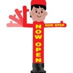 10ft NOW OPEN Waving Man Inflatable