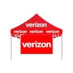 10Ft X 10Ft Verizon Canopy Tent Without Side Walls
