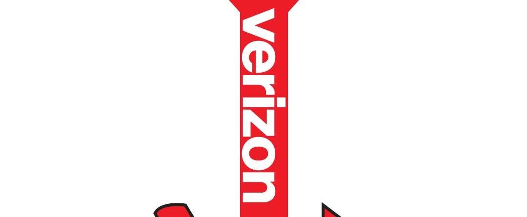 20FT Verizon Air Dancer with Arrow Sign (Red)