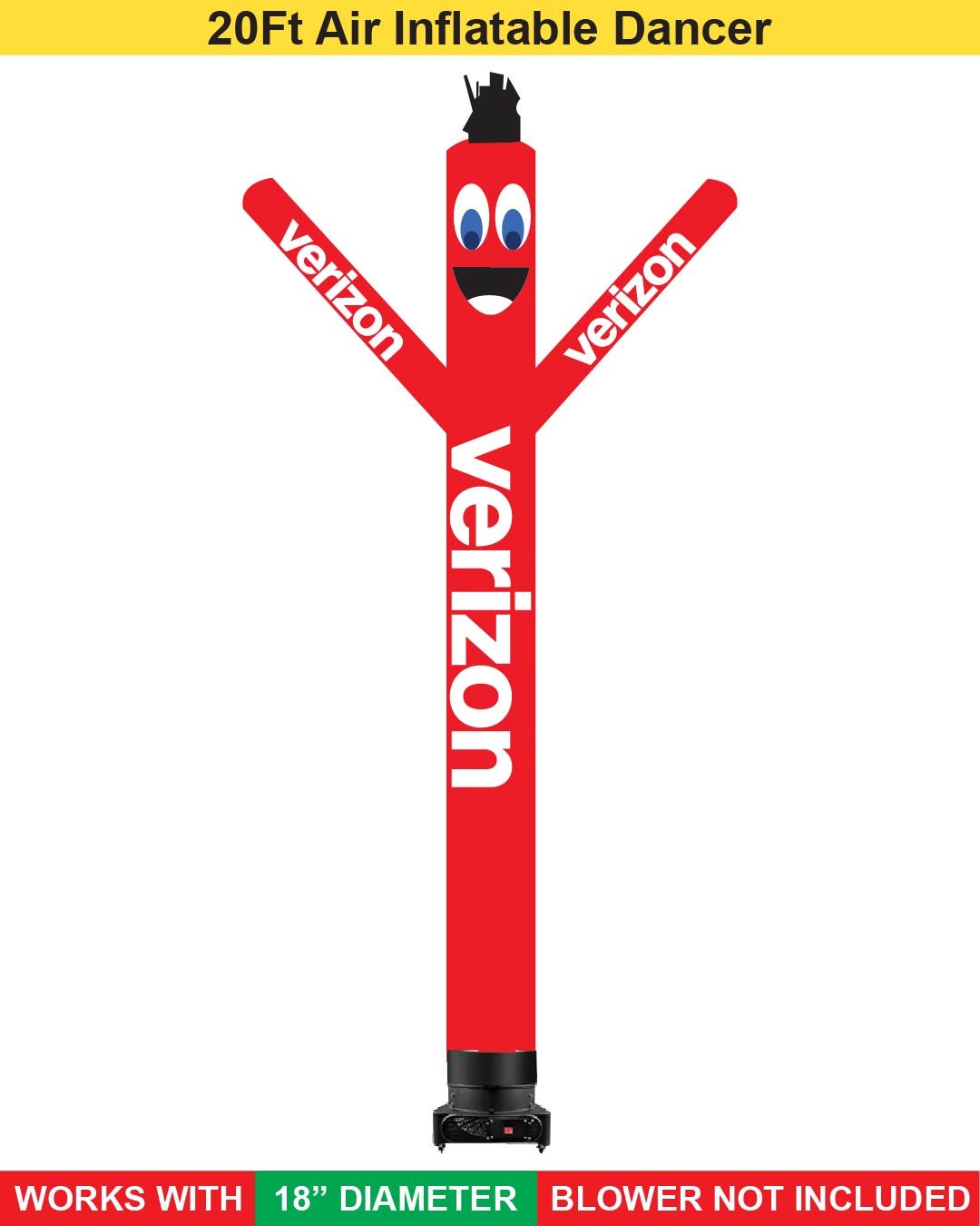 20FT Verizon Air Dancer Inflatable
