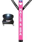 20FT Nails & Spa Air Dancer with LED Blower