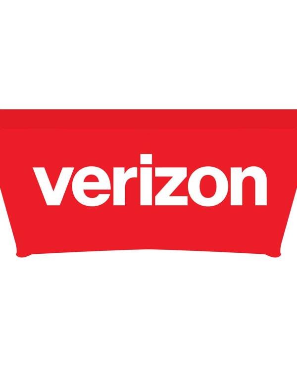 6FT Verizon stretch table cover