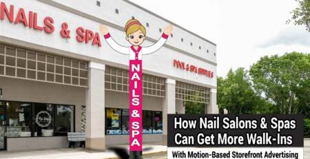 20FT Nails & Spa Air Dancer