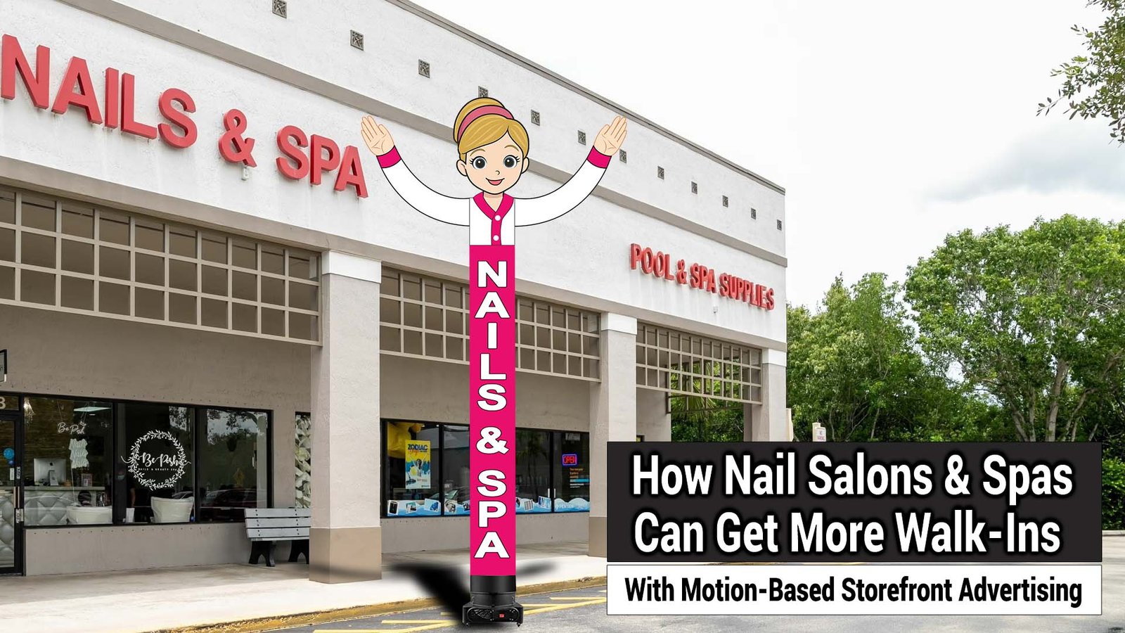 20FT Nails & Spa Air Dancer