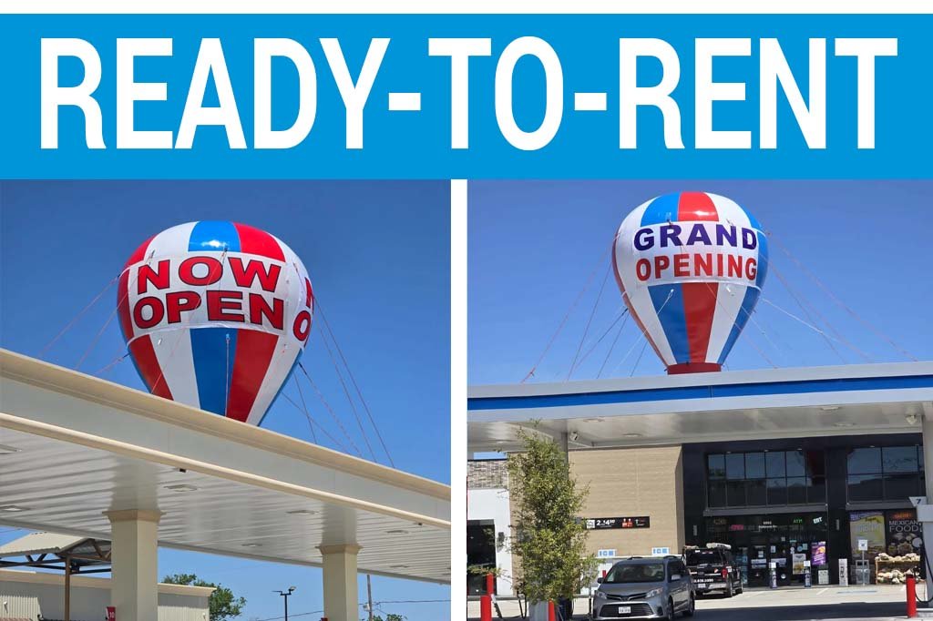 READY TO RENT ROOFTOP BALLOON