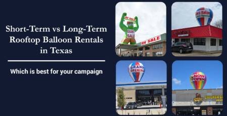 rooftop balloon rentals Texas