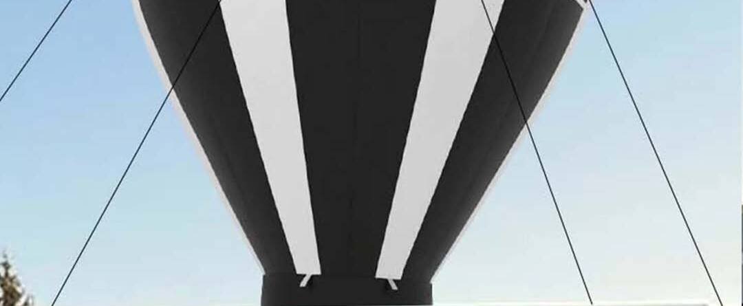22ft Sana’a Cafe rooftop inflatable balloon