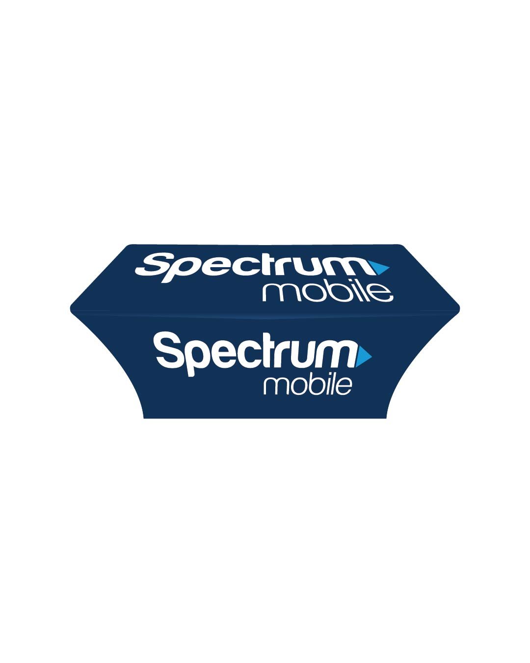 6FT Spectrum Mobile stretch table cover