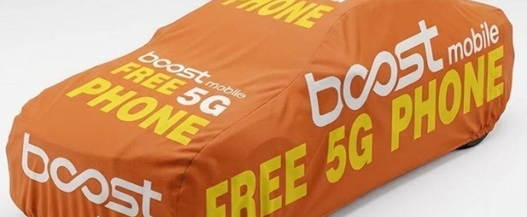 Boost Mobile Advertising Car Cover