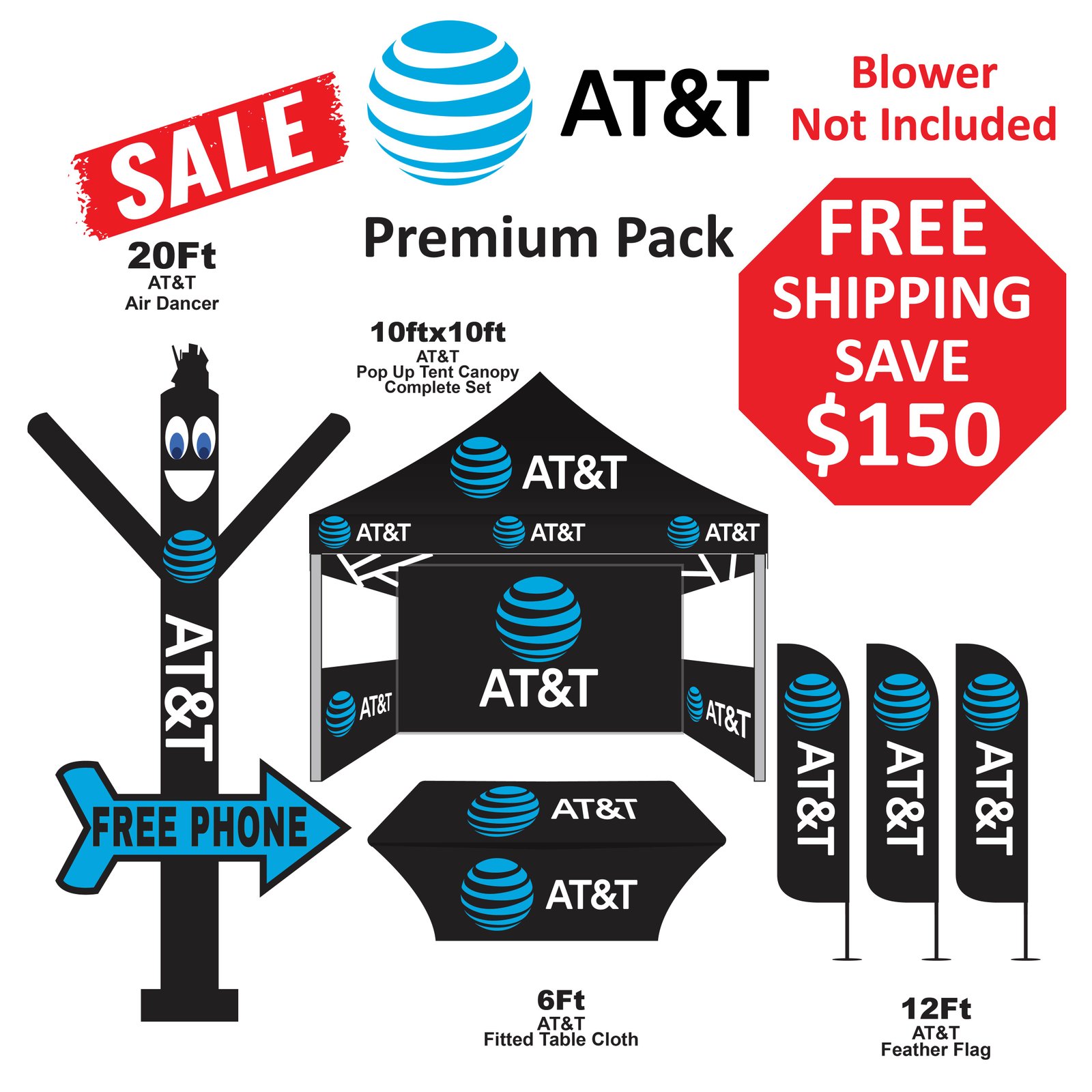AT&T Premium Pack advertising kit AT&T Premium Pack advertising kit