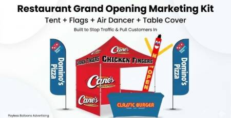 Restaurant Grand Opening Marketing Kit