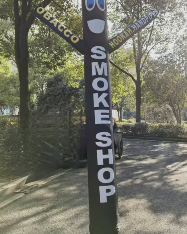 10FT Smoke Shop Air Dancer – Tobacco, Hookah & Handpipes Storefront Inflatable (Blower Sold Separately) - Image 11