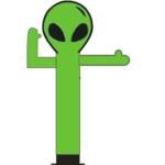 10FT Alien Waving Inflatable