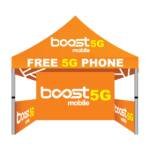 10x10 Boost Mobile 5G canopy tent
